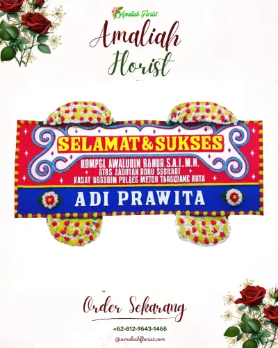 Karangan Bunga Ucapan Selamat haurpugur